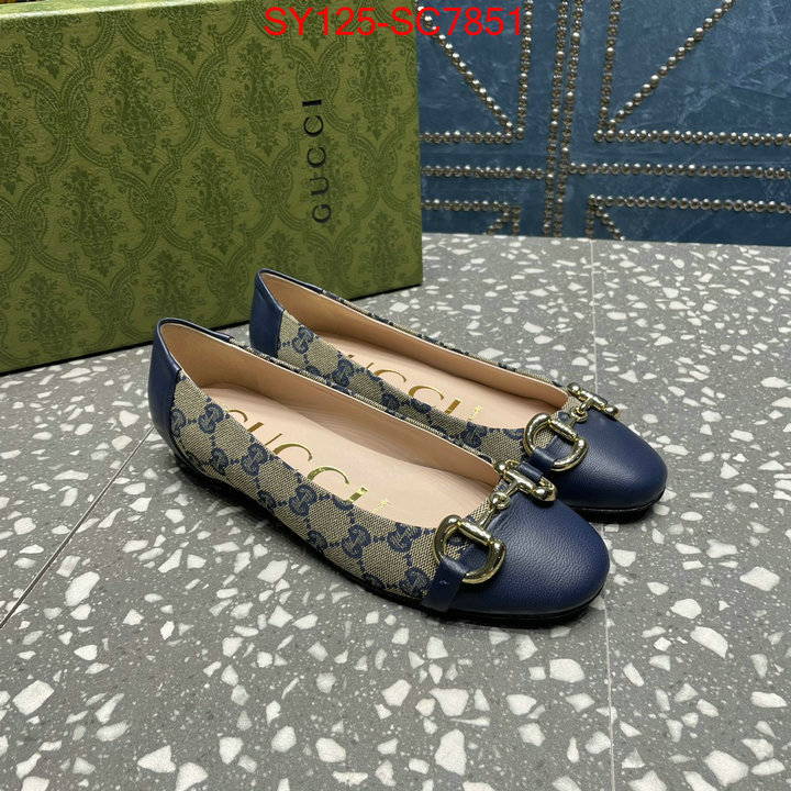 Women Shoes-Gucci replica aaaaa designer ID: SC7851 $: 125USD