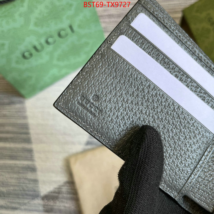 Gucci Bags(TOP)-Wallet- fake aaaaa ID: TX9727 $: 69USD,