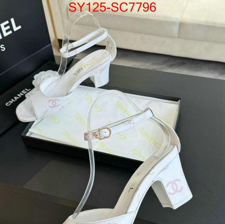 Women Shoes-Chanel wholesale replica shop ID: SC7796 $: 125USD