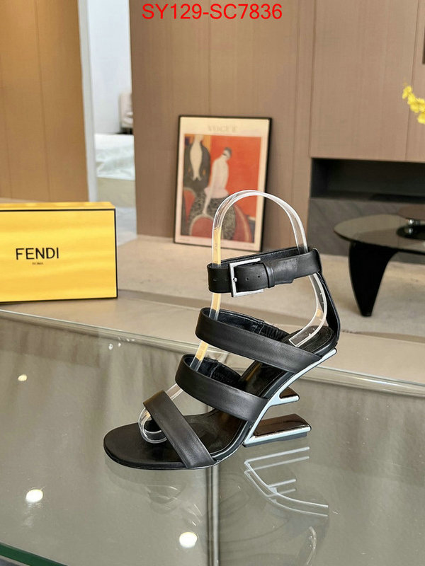 Women Shoes-Fendi is it ok to buy replica ID: SC7836 $: 129USD