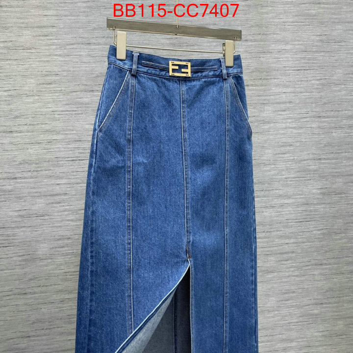 Clothing-Fendi knockoff ID: CC7407 $: 115USD