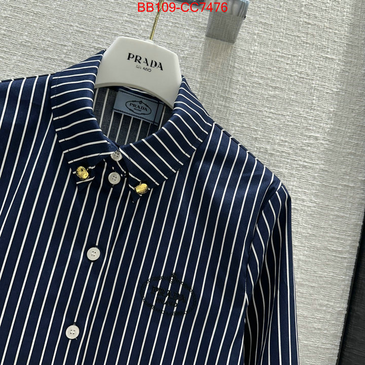 Clothing-Prada where should i buy replica ID: CC7476 $: 109USD