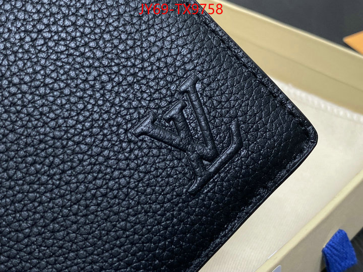 LV Bags(TOP)-Wallet fake ID: TX9758 $: 69USD,