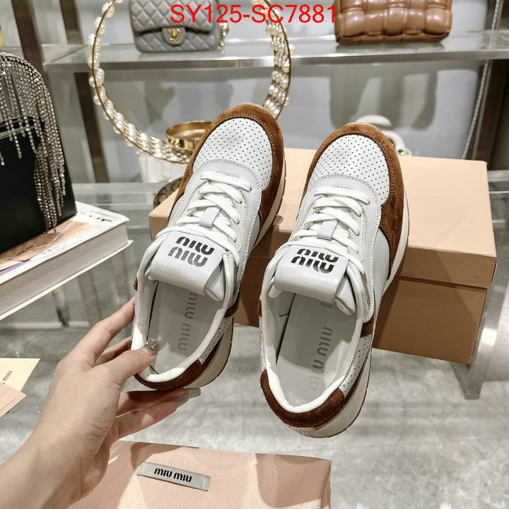 Women Shoes-Miu Miu high quality replica ID: SC7881 $: 125USD