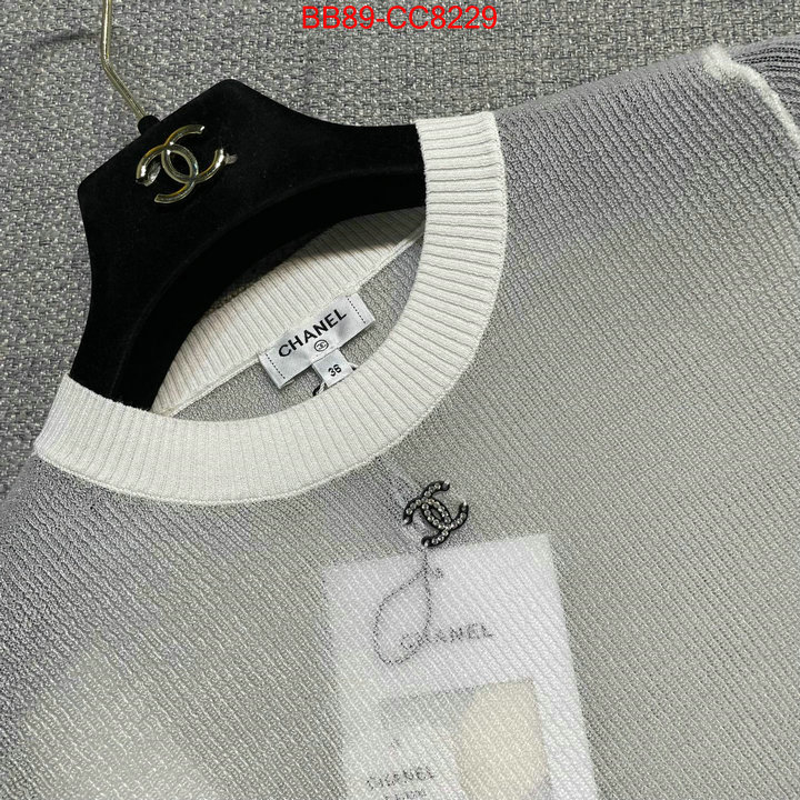 Clothing-Chanel where can i buy ID: CC8229 $: 89USD