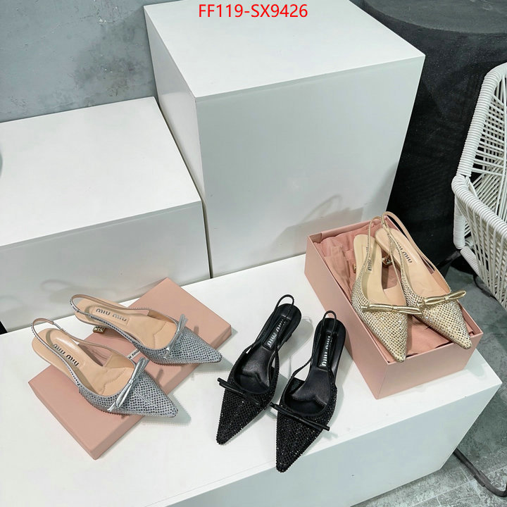 Women Shoes-Miu Miu replica 2024 perfect luxury ID: SX9426 $: 119USD