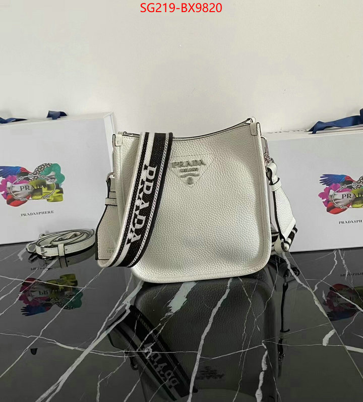 Prada Bags(TOP)-Crossbody- what's best ID: BX9820 $: 219USD,