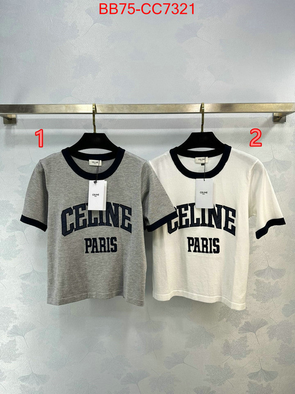 Clothing-Celine replicas buy special ID: CC7321 $: 75USD