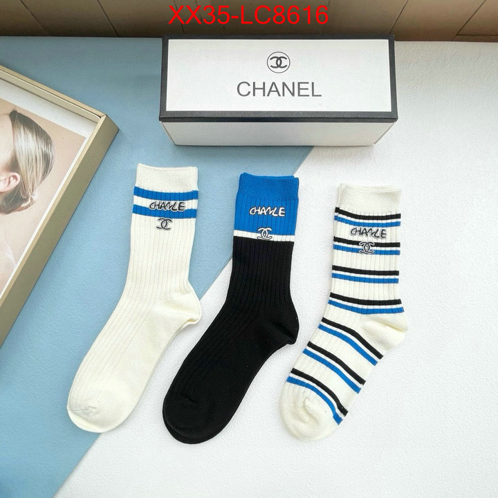 Sock-Chanel counter quality ID: LC8616 $: 35USD