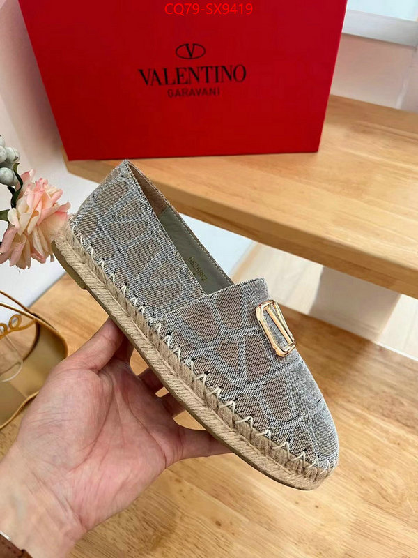 Women Shoes-Valentino aaaaa replica designer ID: SX9419 $: 79USD