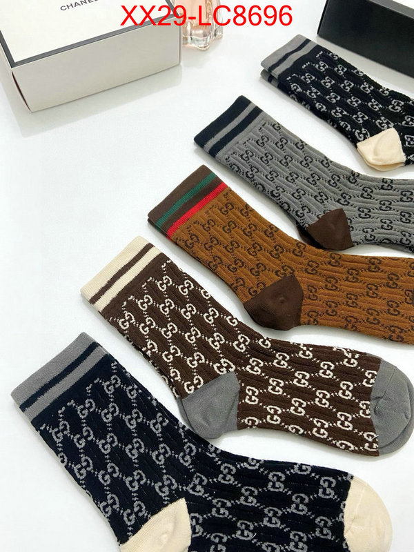 Sock-Gucci what is aaaaa quality ID: LC8696 $: 29USD