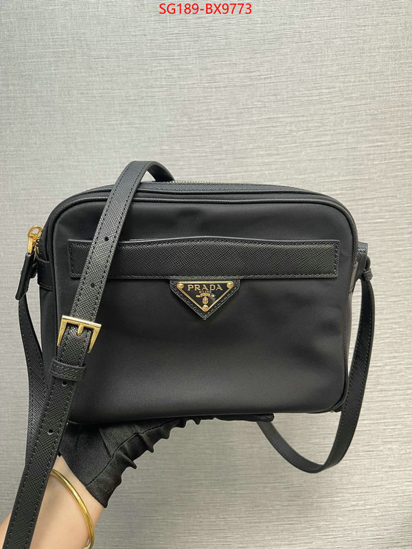 Prada Bags(TOP)-Crossbody- buying replica ID: BX9773 $: 189USD,