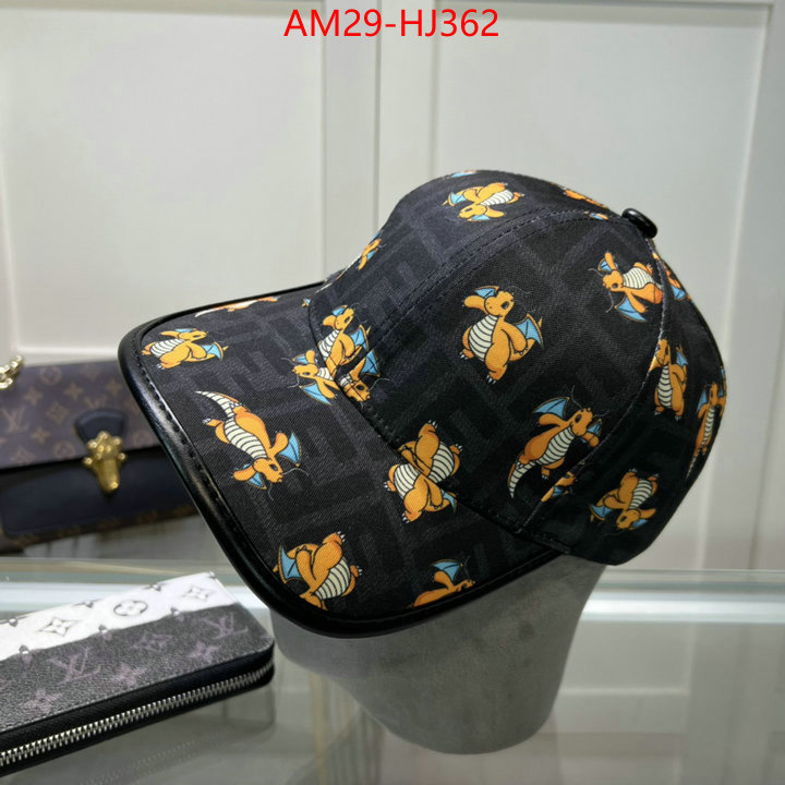 Cap(Hat)-Fendi best quality fake ID: HJ362 $: 29USD