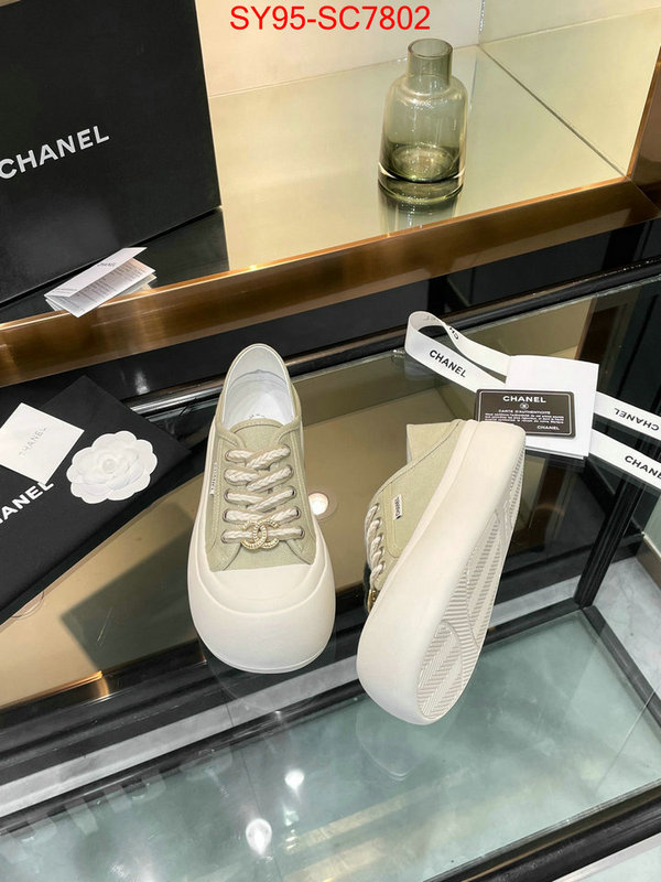 Women Shoes-Chanel high quality perfect ID: SC7802 $: 95USD