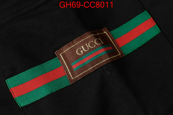 Clothing-Gucci best replica 1:1 ID: CC8011 $: 69USD