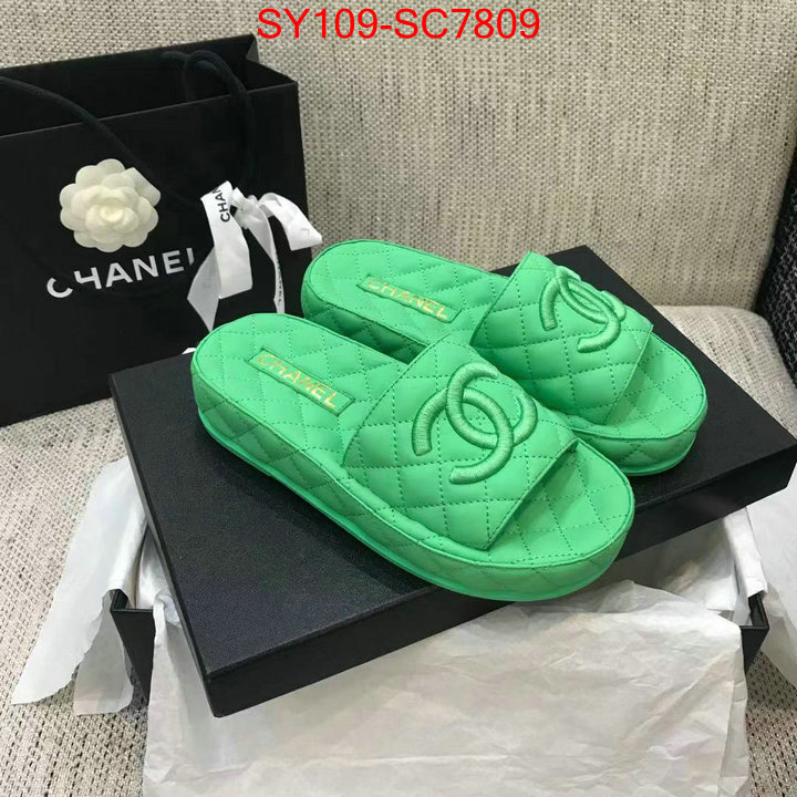 Women Shoes-Chanel high-end designer ID: SC7809 $: 109USD