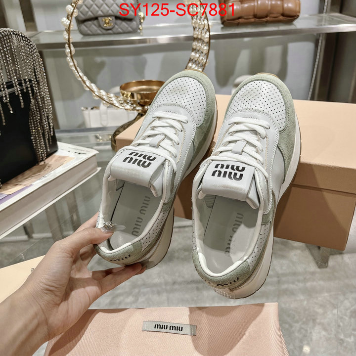 Women Shoes-Miu Miu high quality replica ID: SC7881 $: 125USD