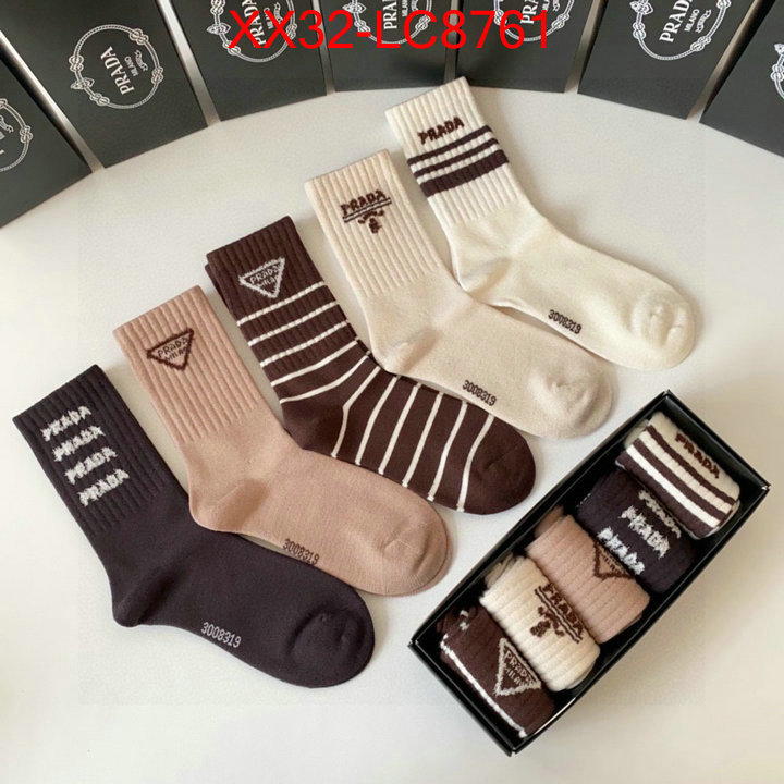 Sock-Prada where to buy the best replica ID: LC8761 $: 32USD