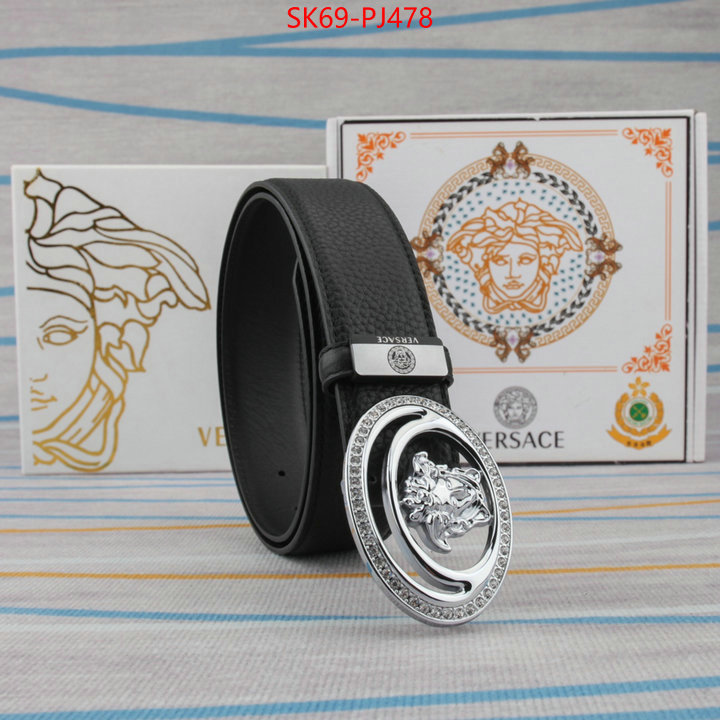 Belts-Versace wholesale replica shop ID: PJ478 $: 69USD