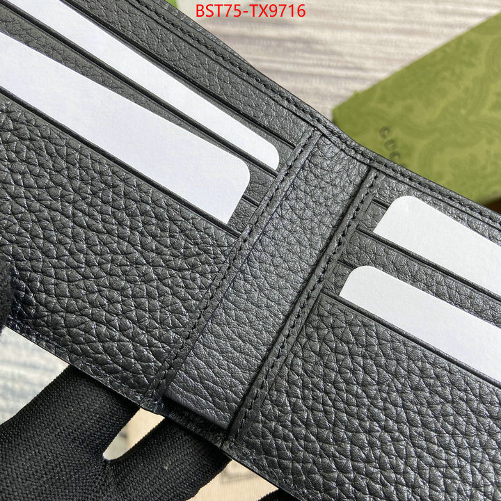 Gucci Bags(TOP)-Wallet- can i buy replica ID: TX9716 $: 75USD,