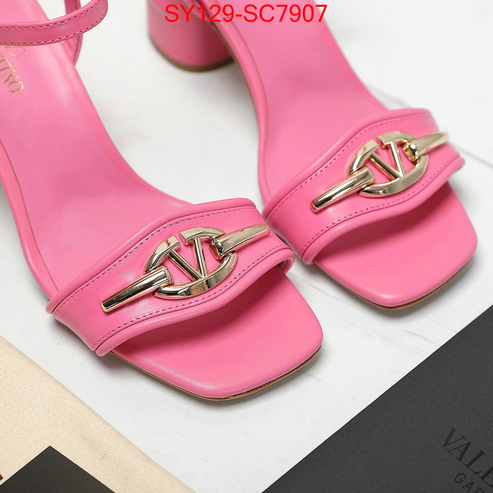 Women Shoes-Valentino designer high replica ID: SC7907 $: 129USD