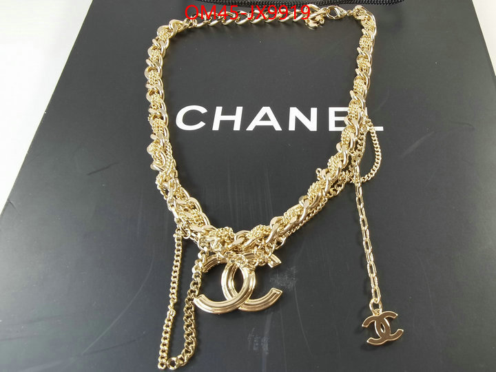 Jewelry-Chanel best site for replica ID: JX9919 $: 45USD