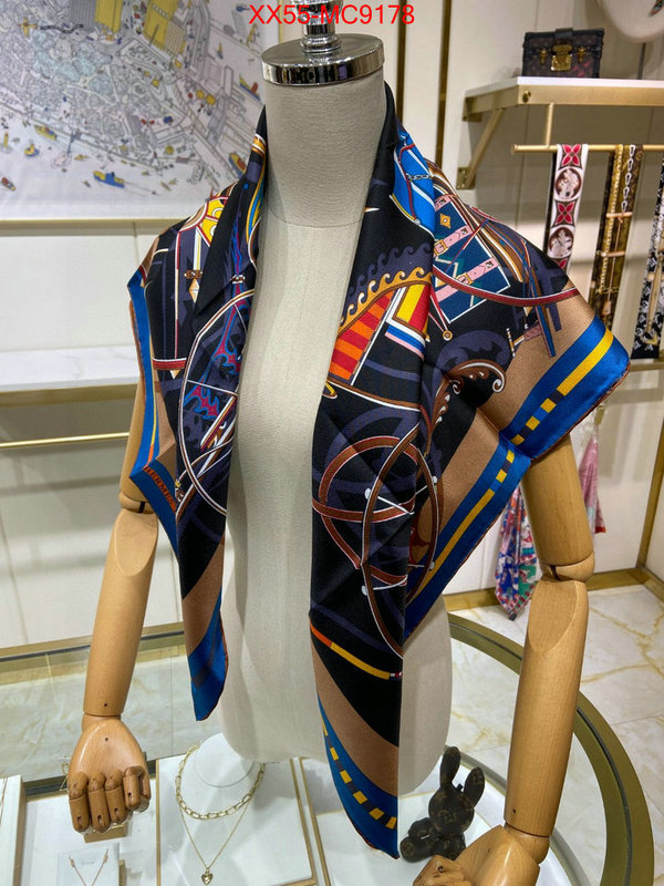 Scarf-Hermes replicas buy special ID: MC9178 $: 55USD