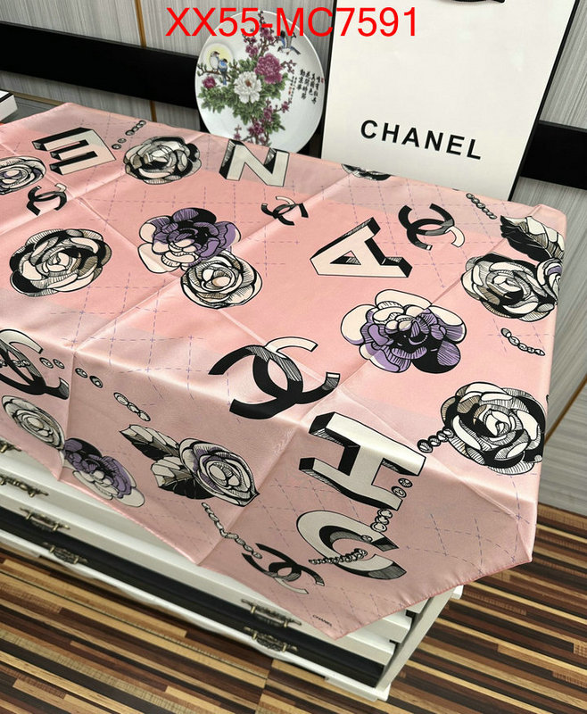 Scarf-Chanel best quality designer ID: MC7591 $: 55USD