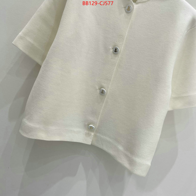 Clothing-Dior 2024 aaaaa replica customize ID: CJ577 $: 129USD