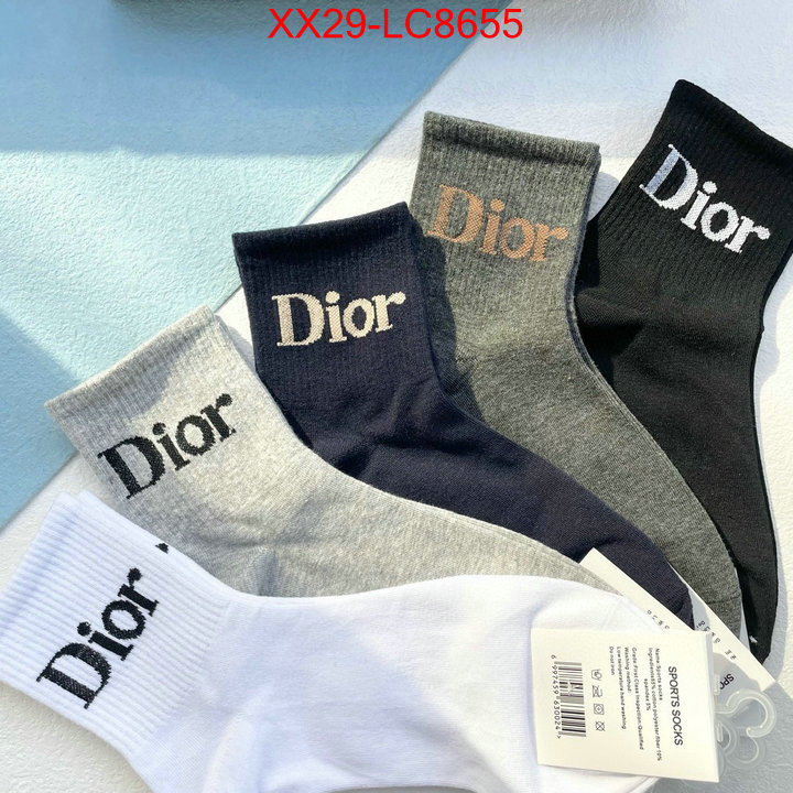 Sock-Dior top fake designer ID: LC8655 $: 29USD