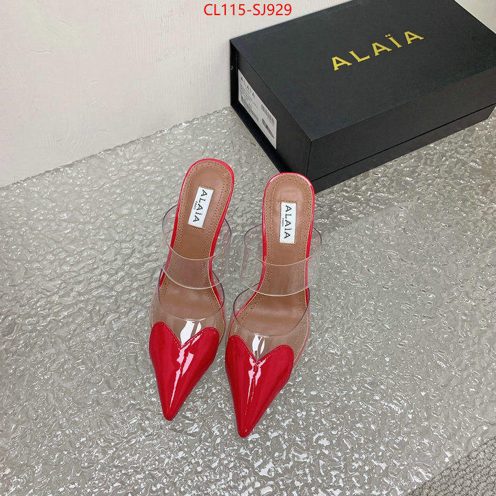 Women Shoes-ALAIA can you buy replica ID: SJ929 $: 115USD