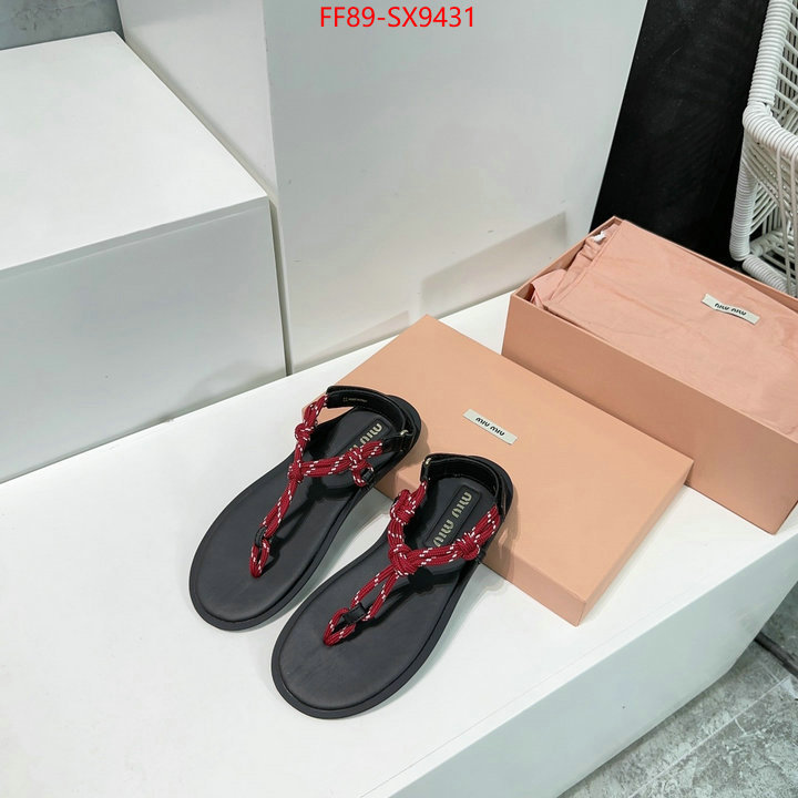 Women Shoes-Miu Miu best replica new style ID: SX9431 $: 89USD