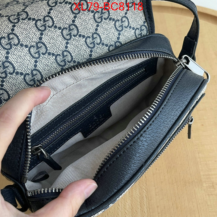 Gucci Bags(4A)-Crossbody- top brands like ID: BC8118 $: 79USD,