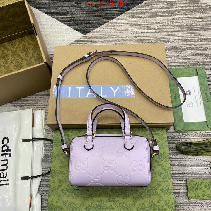 Gucci Bags(TOP)-Crossbody- fake designer ID: BX9709 $: 195USD,