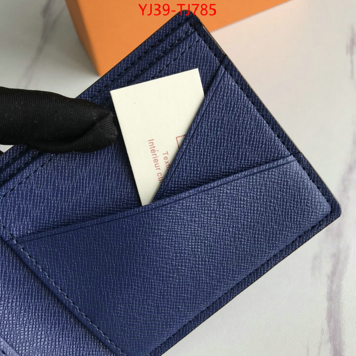 LV Bags(4A)-Wallet top brands like ID: TJ785 $: 39USD,