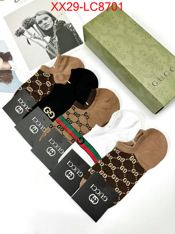 Sock-Gucci first copy ID: LC8701 $: 29USD