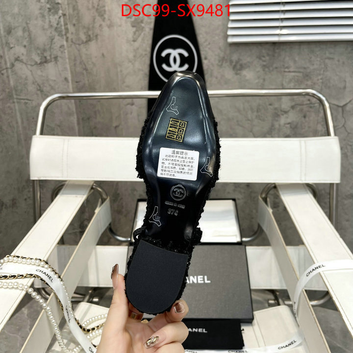 Women Shoes-Chanel shop the best high authentic quality replica ID: SX9481 $: 99USD