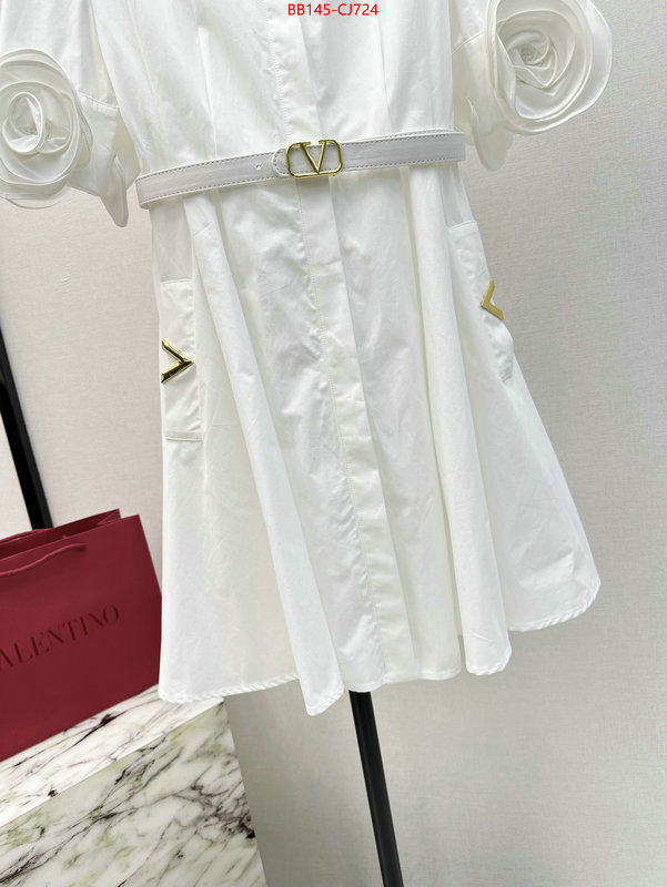 Clothing-Valentino best designer replica ID: CJ724 $: 145USD