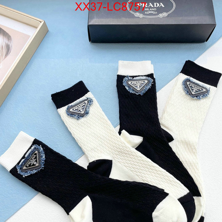 Sock-Prada luxury shop ID: LC8757 $: 37USD