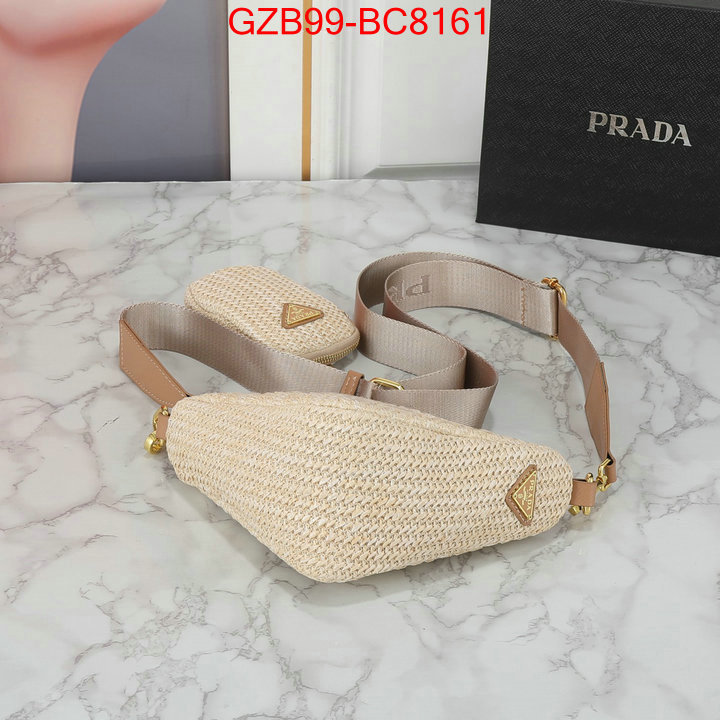 Prada Bags(4A)-Crossbody- high quality happy copy ID: BC8161 $: 99USD,