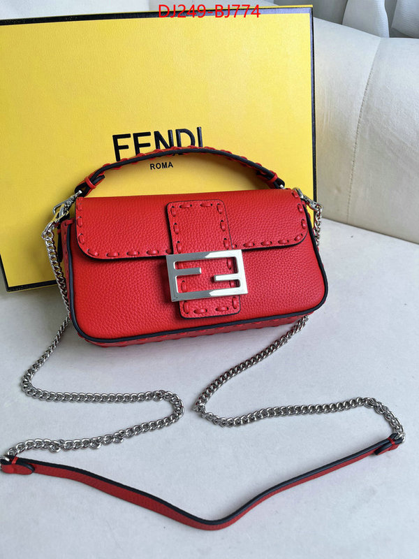 Fendi Bags(TOP)-Baguette top perfect fake ID: BJ774 $: 249USD,