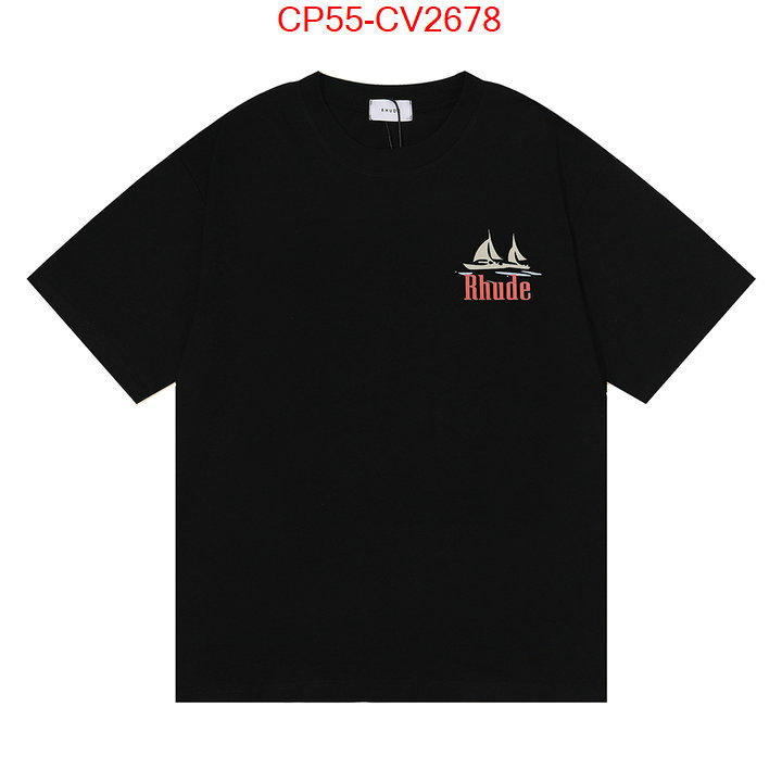 Clothing-Rhude outlet 1:1 replica ID: CV2678 $: 55USD