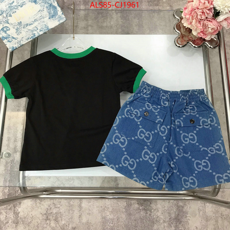 Kids clothing-Gucci luxury fake ID: CJ1961 $: 85USD