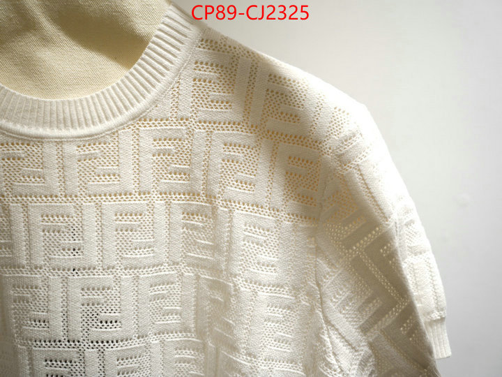 Clothing-Fendi cheap wholesale ID: CJ2325 $: 89USD