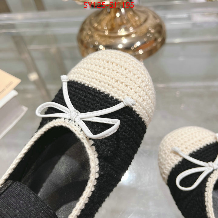 Women Shoes-Miu Miu what is a 1:1 replica ID: SJ1195 $: 125USD