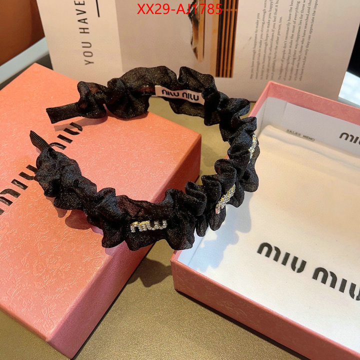 Hair band-MIU MIU the top ultimate knockoff ID: AJ1785 $: 29USD