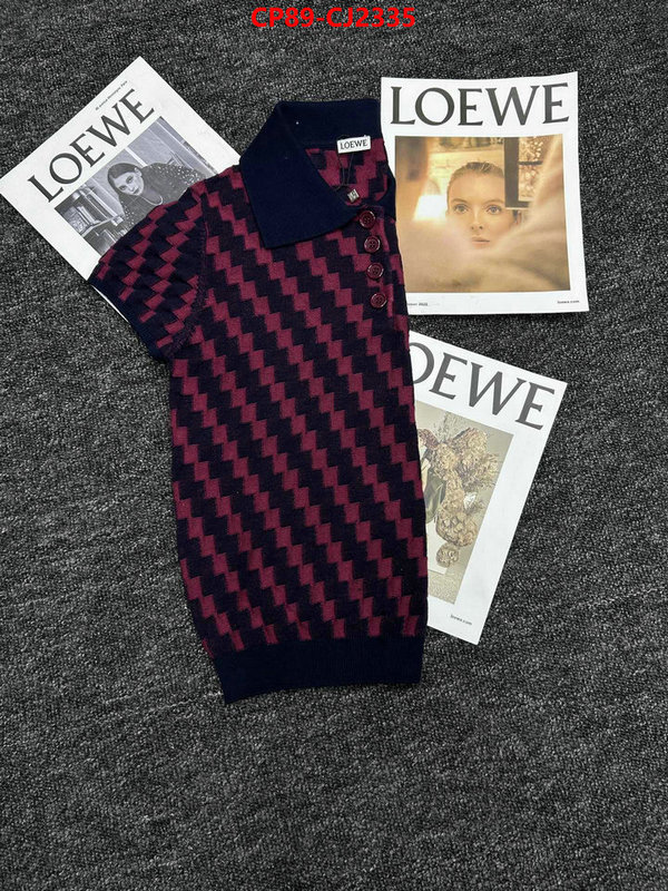 Clothing-Loewe we provide top cheap aaaaa ID: CJ2335 $: 89USD