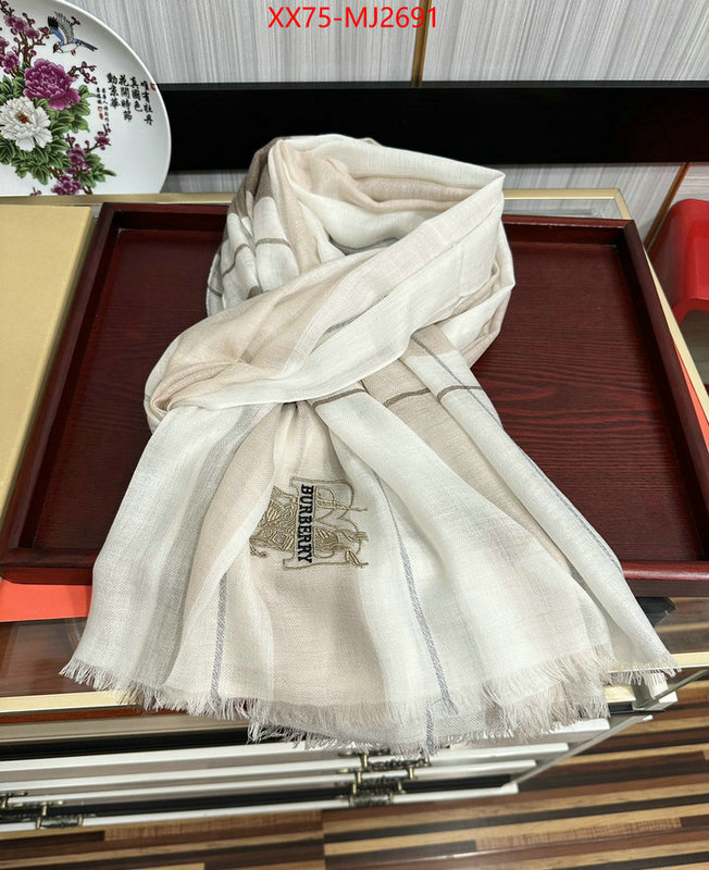 Scarf-Burberry online store ID: MJ2691 $: 75USD