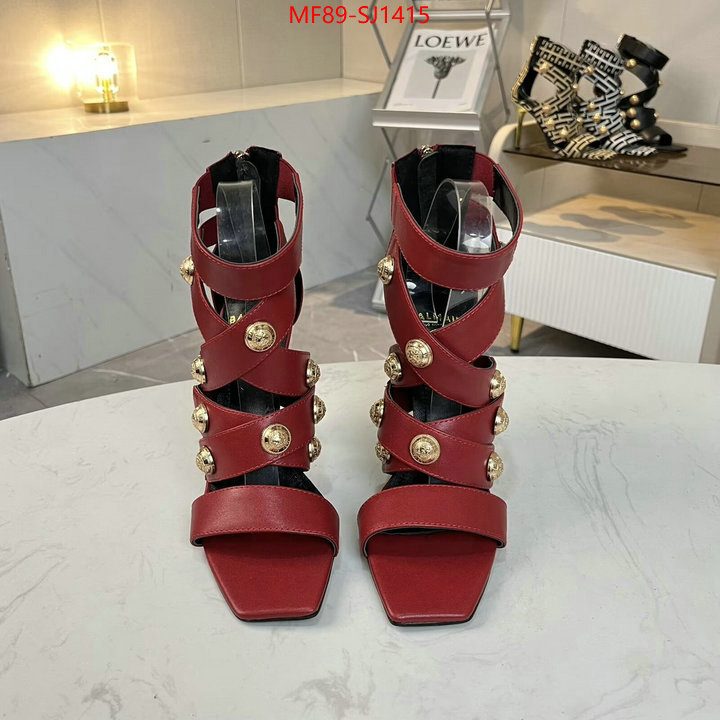 Women Shoes-Balmain replcia cheap from china ID: SJ1415 $: 89USD