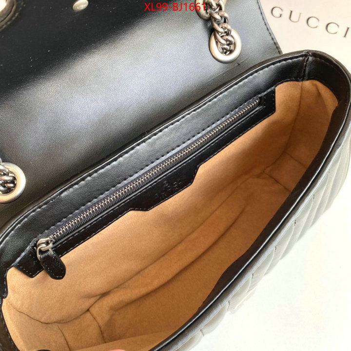 Gucci Bags(4A)-Marmont buy high quality cheap hot replica ID: BJ1661 $: 99USD,